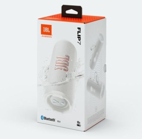 JBL FLIP 7 WHT Głośnik przenośny biały