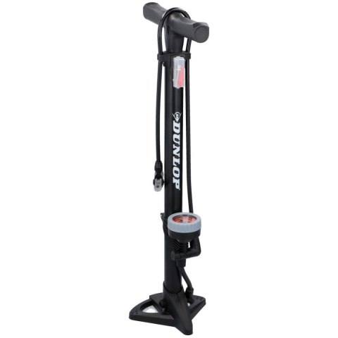 POMPKA WARSZTATOWO - ROWEROWA 160Psi (11Bar) Z MANOMETREM DUNLOP
