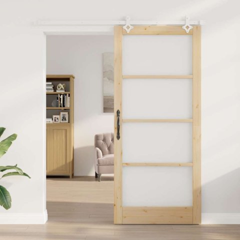 Drzwi przesuwne Naturalny 93 x 211 cm
