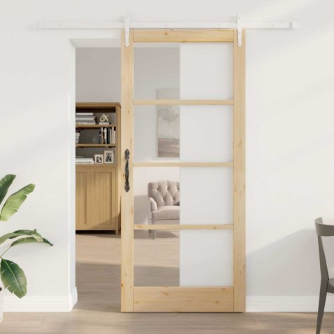 Drzwi przesuwne Naturalny 93 x 211 cm