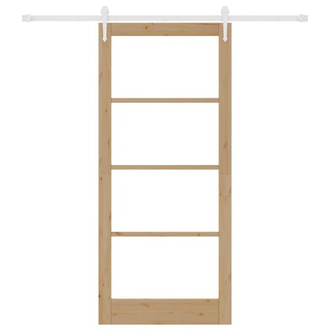 Drzwi przesuwne Naturalny 93 x 211 cm