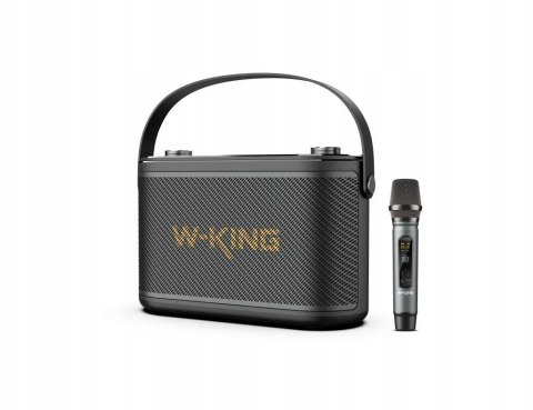 Głośnik bezprzewodowy Bluetooth W-KING H10s czarny
