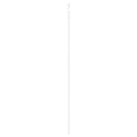 Drzwi przesuwne Biały 83 x 232 cm Lite drewno sosnowe