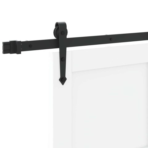 Drzwi przesuwne ORKDAL biały i czarny 83 x 232 cm