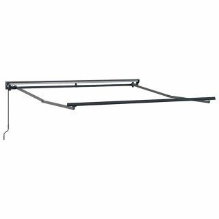 Rama markizy Z regulacją Antracyt 3 x 2,5 m Stal
