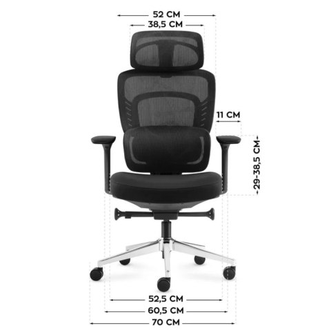 Fotel biurowy Visioner 6.1 Black N