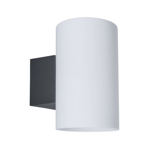 Oprawa elewacyjna TUBE E27 max.15W IP54 230V antracyt / tworzywo sztuczne