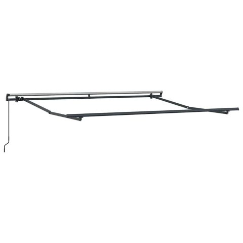 Markiza wysuwana Zielony i żółty 350 x 250 cm