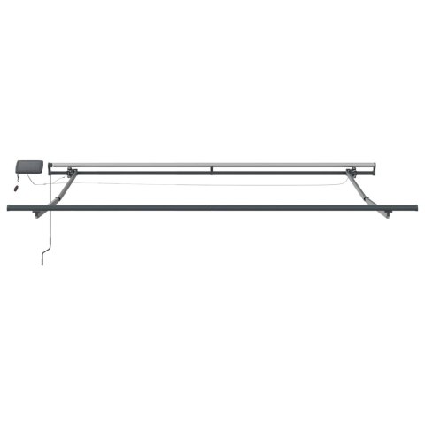 Markiza wysuwana Zielony i żółty 350 x 250 cm