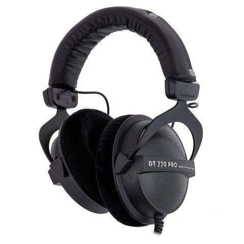 Beyerdynamic DT 770 PRO 80 OHM BLACK LIMITED EDITION - Słuchawki studyjne zamknięte (OUTLET)