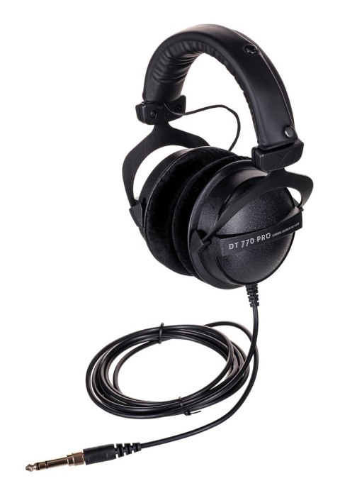 Beyerdynamic DT 770 PRO 80 OHM BLACK LIMITED EDITION - Słuchawki studyjne zamknięte (OUTLET)