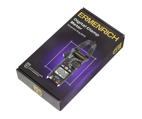 Cyfrowy miernik cęgowy Ermenrich Ping MK10