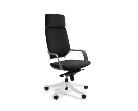 Fotel biurowy Apollo BL403 burgundy/biały