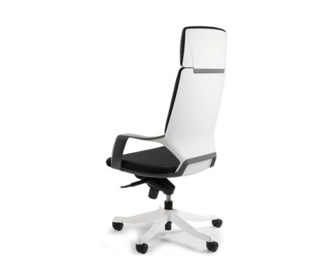 Fotel biurowy Apollo BL403 burgundy/biały