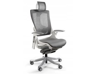 Fotel biurowy Wau 2 NW41 siatka charcoal/biały