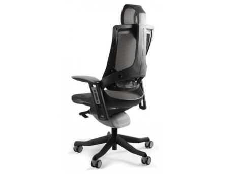 Fotel biurowy Wau 2 NW41 siatka charcoal/czarny