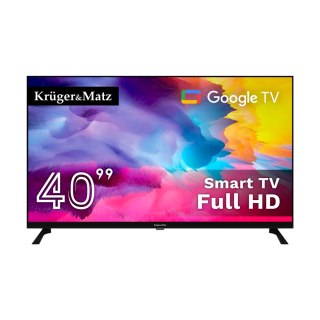 Telewizor Kruger&Matz 40" FHD Google TV 5.0, DVB-T2/S2/T/C H.265 HEVC
