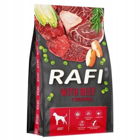Dolina Noteci Rafi z wołowiną karma sucha dla psa 10 kg