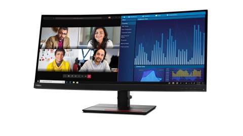 Lenovo ThinkVision P34w-20 34.14" WQHD IPS 60Hz 300nits AG HDMI DP USB RJ45 Raven Black (OUTLET)