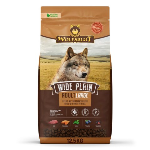WOLFSBLUT Wide Plain Large Breed horse 12,5kg (OUTLET)