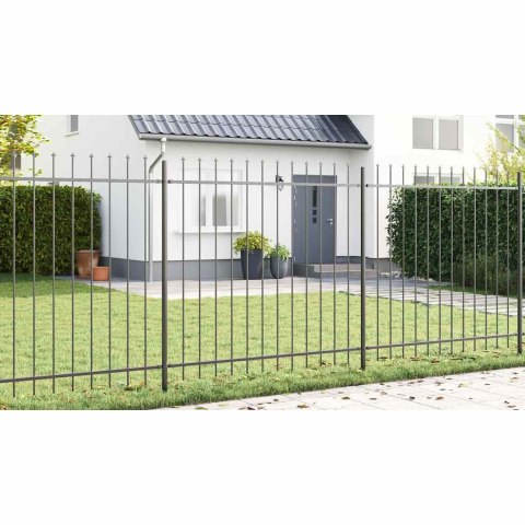 Ogrodzenie Ogrodowe 5 pcs Szary 8,5 x 1,5 m