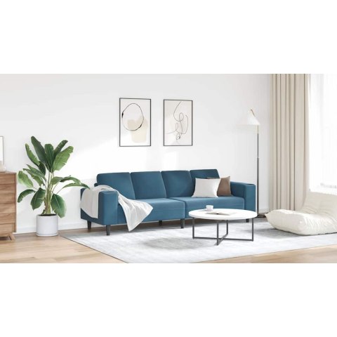 Sofa do salonu Niebieski 250 x 77 x 76 cm