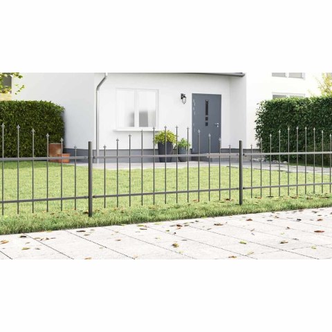 Ogrodzenie Ogrodowe 6 pcs Szary 170 x 140 cm