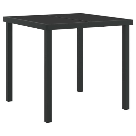 Zestaw do jadalni w ogrodzie 5 pcs Brązowy