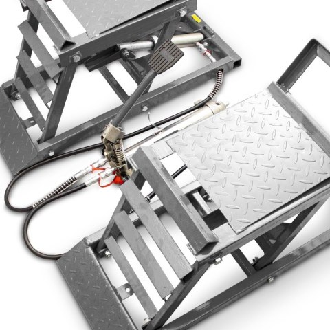 Hydrauliczne rampy najazdowe 1360 kg regulowane do serwisu samochodów SUV