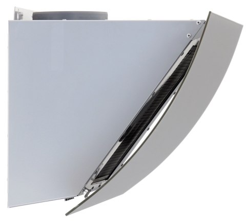 Okap kominowy AKPO WK-4 CLARUS 60 cm | LED | szare szkło