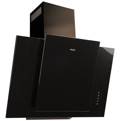 Okap kominowy AKPO WK-4 MIRT ECO 50 cm | LED | czarny