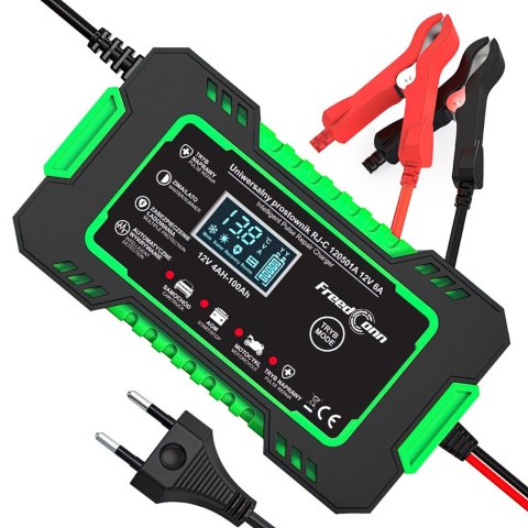 Prostownik akumulatorowy FreedConn RJ-C 120501A 12V, 6A (OUTLET)