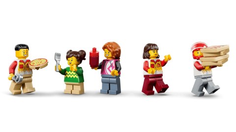 LEGO City 60496 - Dostawa pizzy z pojazdami