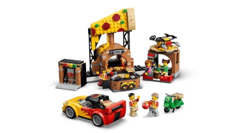 LEGO City 60496 - Dostawa pizzy z pojazdami