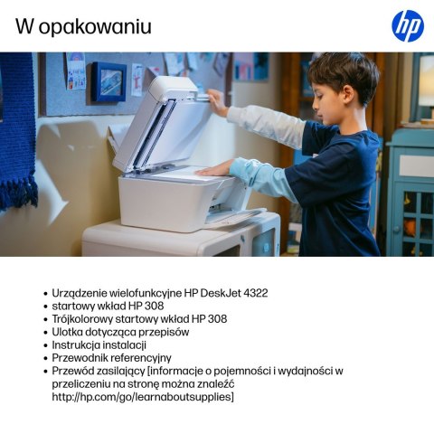 Urządzenie wielofunkcyjne HP DeskJet 4322 (A24HNB)