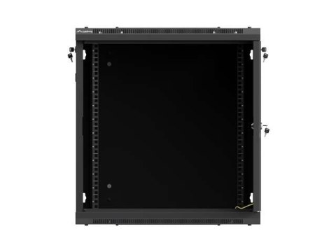 LANBERG SZAFA INSTALACYJNA RACK WISZĄCA 19" 12U 600X600 CZARNA DRZWI PERFOROWANE (FLAT PACK)