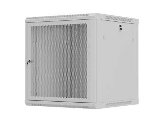 LANBERG SZAFA INSTALACYJNA RACK WISZĄCA 19" 12U 600X600 SZARA DRZWI PERFOROWANE (FLAT PACK)