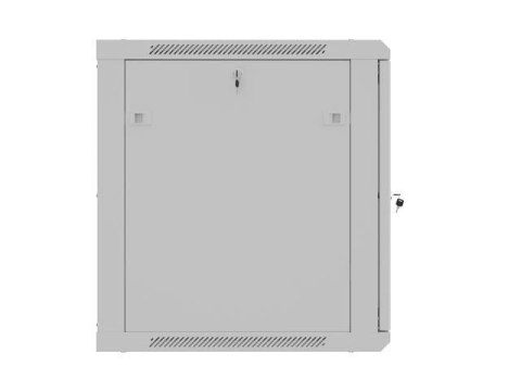 LANBERG SZAFA INSTALACYJNA RACK WISZĄCA 19" 12U 600X600 SZARA DRZWI PERFOROWANE (FLAT PACK)