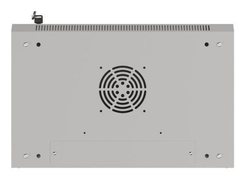 LANBERG SZAFA INSTALACYJNA RACK WISZĄCA 19" 6U 540X350 SZARA DRZWI PRZESZKLONE (FLAT PACK)