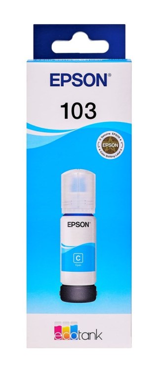 Tusz Epson C13T00S24A (oryginał 103; 65 ml; niebieski)