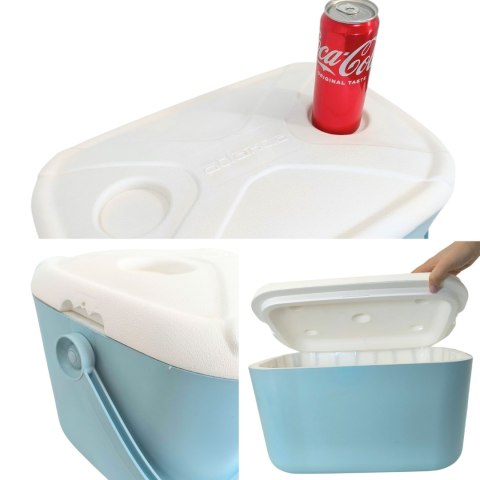 Lodówka ATLANTIC 20L Błękitna Kamai