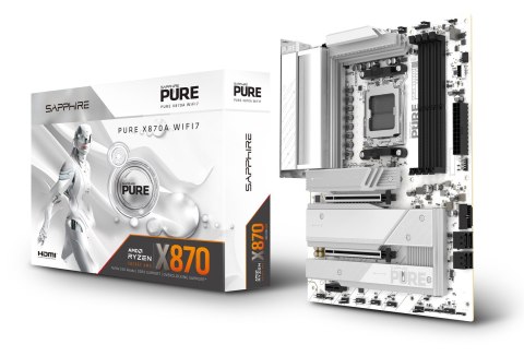 Płyta główna SAPPHIRE PURE X870A WIFI 7