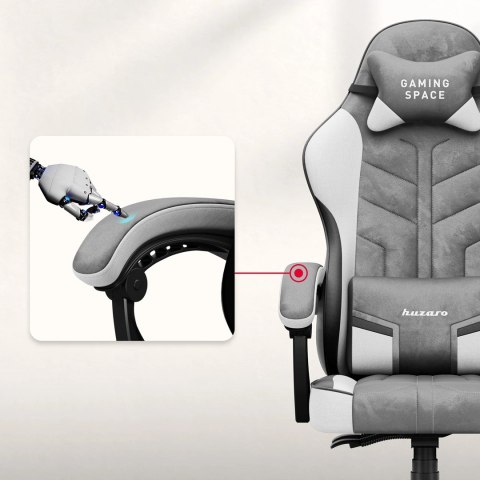 Fotel gamingowy Huzaro Force 2.7 Grey