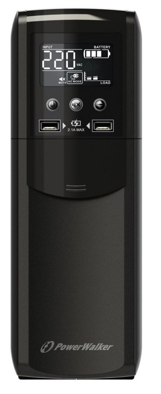 Zasilacz awaryjny UPS POWER WALKER VI 800 CSW FR (Desktop; 800VA) (OUTLET)