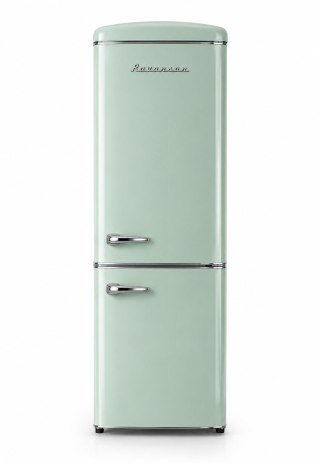 Lodówka Retro Ravanson LKK-315RM 597mm x 707mm x 1943 mm | 315l | Total No Frost | klasa E | miętowy