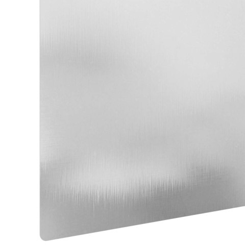 Krawężnik do trawnika 30 pcs 100 x 18 cm Stal srebrny