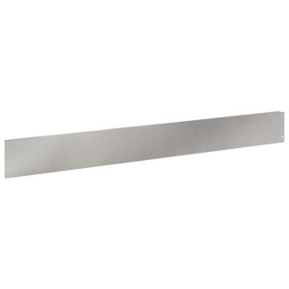 Krawężnik do trawnika 50 pcs 100 x 12 cm Stal srebrny