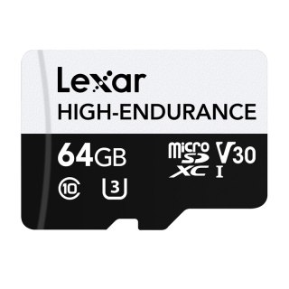 Karta pamięci Lexar High-Endurance microSDHC/microSDXC 64GB