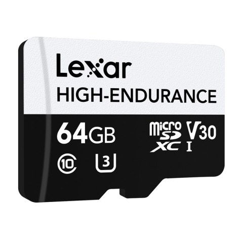 Karta pamięci Lexar High-Endurance microSDHC/microSDXC 64GB