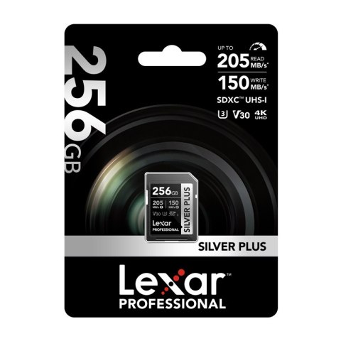 Karta pamięci Lexar Professional SILVER PLUS SDXC 256GB